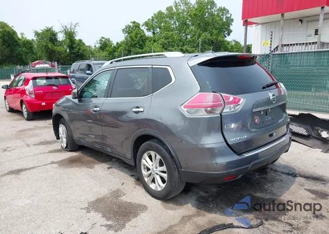 2016 Nissan Rogue Sv from USA, damaged, VIN 5N1AT2MM7GC744753